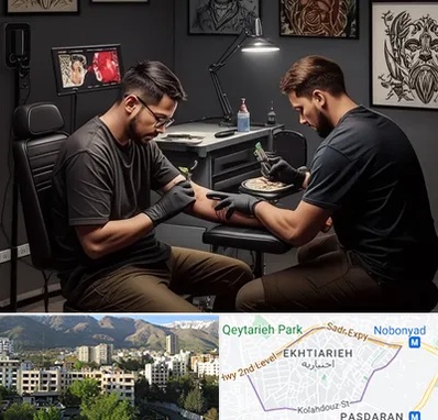 تاتو کار در اختیاریه 