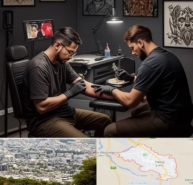 تاتو کار در یاسوج