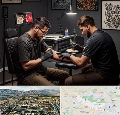 تاتو کار در منطقه 21 تهران 