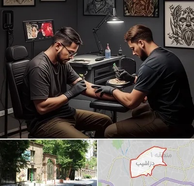 تاتو کار در دزاشیب