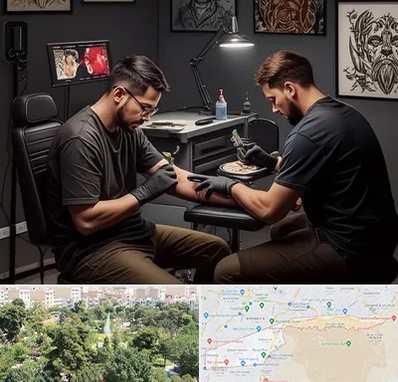 تاتو کار در منطقه 13 تهران