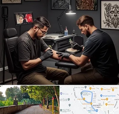 تاتو کار در بلوار گیلان رشت 