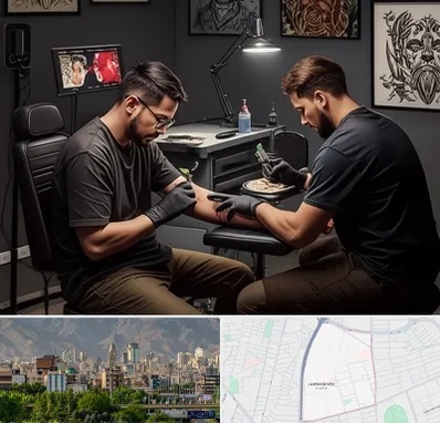 تاتو کار در جمشیدیه 