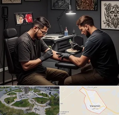 تاتو کار در ورامین