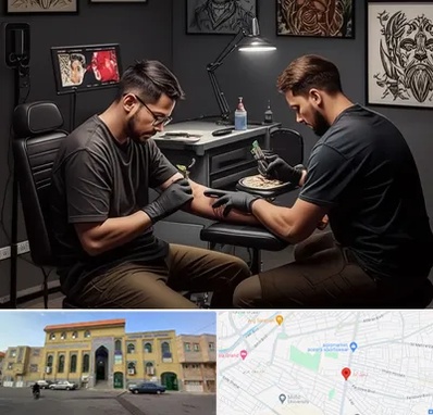 تاتو کار در زنبیل آباد قم 