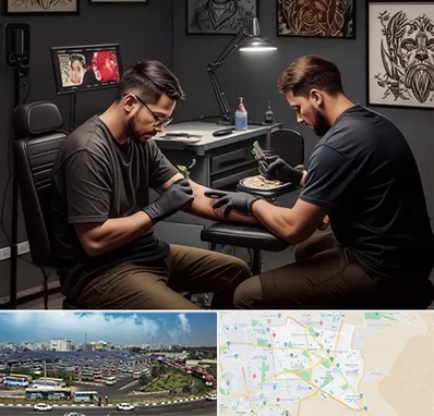 تاتو کار در منطقه 15 تهران 