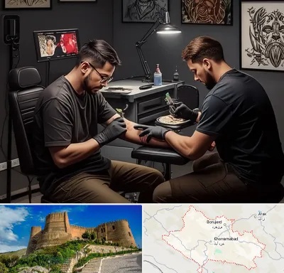 تاتو کار در لرستان
