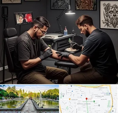 تاتو کار در سرسبز 