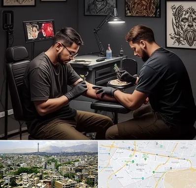 تاتو کار در منطقه 8 تهران 