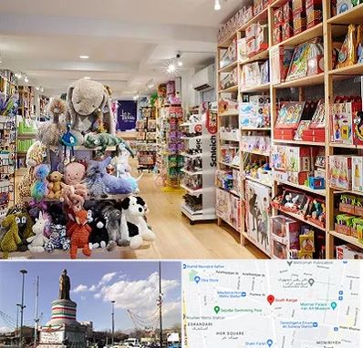 مرکز خرید اسباب بازی در کارگر جنوبی