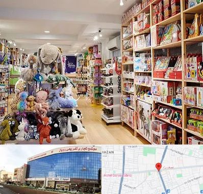 مرکز خرید اسباب بازی در نصف راه تبریز