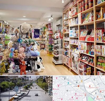 مرکز خرید اسباب بازی در خیابان زند شیراز