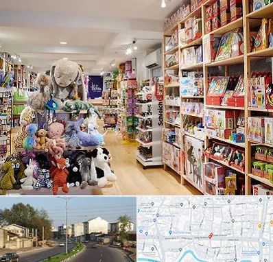 مرکز خرید اسباب بازی در ضیابری رشت