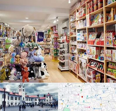 مرکز خرید اسباب بازی در میدان شهرداری رشت
