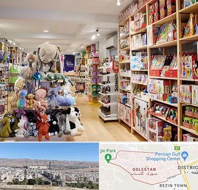مرکز خرید اسباب بازی در شهرک گلستان شیراز