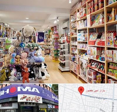 مرکز خرید اسباب بازی در امین حضور
