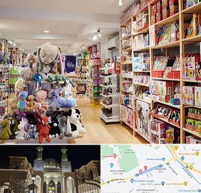 مرکز خرید اسباب بازی در زرگری شیراز