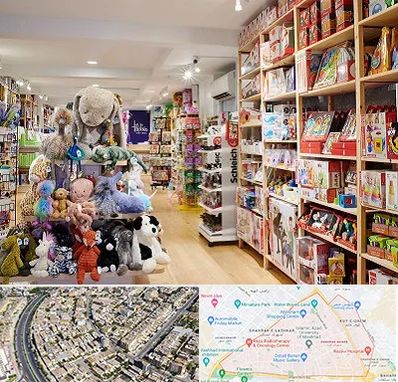 مرکز خرید اسباب بازی در شهرک غرب مشهد