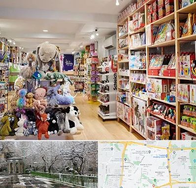 مرکز خرید اسباب بازی در باغ فیض