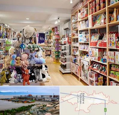 مرکز خرید اسباب بازی در بندر ترکمن