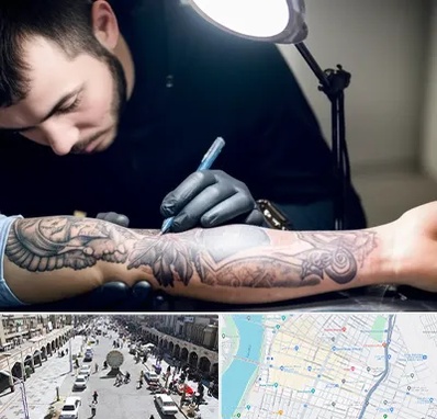 تاتو کار مرد در نادری اهواز 