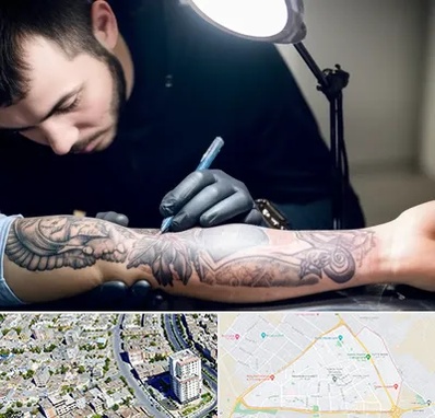 تاتو کار مرد در قاسم آباد مشهد 