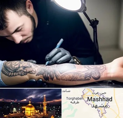 تاتو کار مرد در مشهد