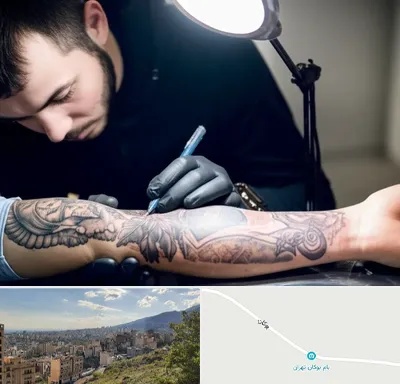 تاتو کار مرد در بوکان تهران