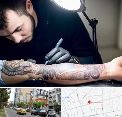 تاتو کار مرد در هفده شهریور تبریز 