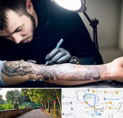 تاتو کار مرد در بلوار گیلان رشت 