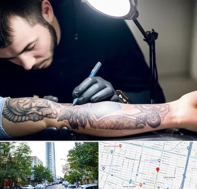 تاتو کار مرد در امامت مشهد 