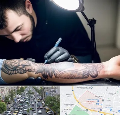 تاتو کار مرد در گلشهر کرج