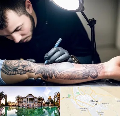 تاتو کار مرد در شیراز