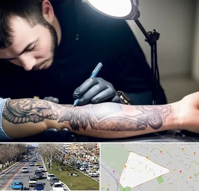 تاتو کار مرد در احمدآباد مشهد 