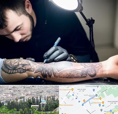 تاتو کار مرد در محلاتی شیراز 