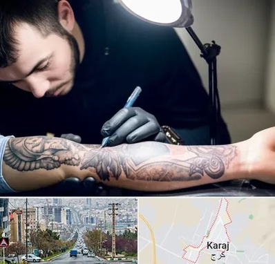 تاتو کار مرد در گوهردشت کرج 