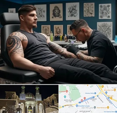 سالن تاتو در زرگری شیراز 