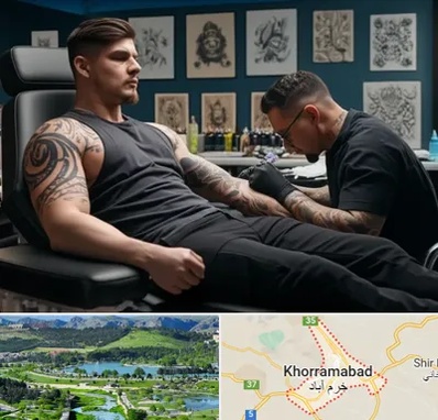 سالن تاتو در خرم آباد