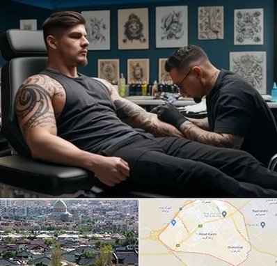 سالن تاتو در رباط کریم