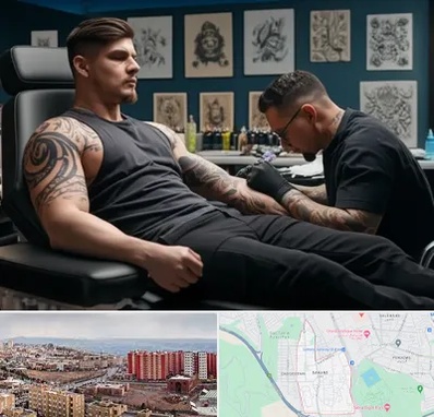 سالن تاتو در سهند تبریز 