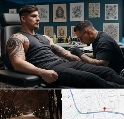 سالن تاتو در ابوریحان تبریز 