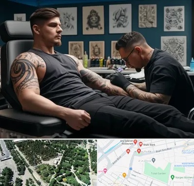 سالن تاتو در سالاریه قم 