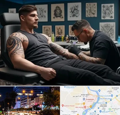 سالن تاتو در کیانپارس اهواز 