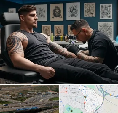 سالن تاتو در یاغچیان تبریز 