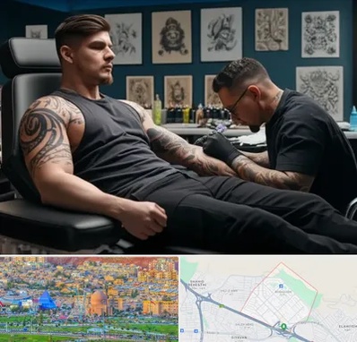 سالن تاتو در رشدیه تبریز 