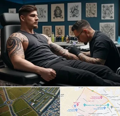 سالن تاتو در الهیه مشهد 