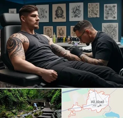 سالن تاتو در علی آباد کتول