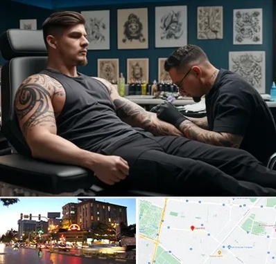 سالن تاتو در بلوار سجاد مشهد 