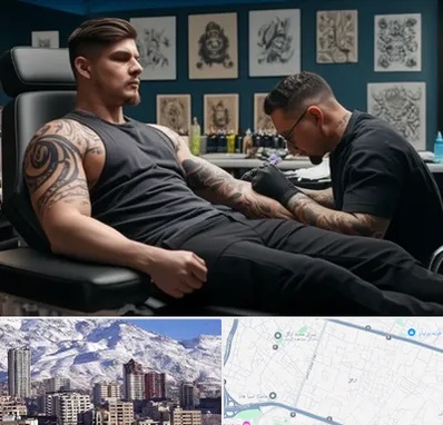 سالن تاتو در ازگل