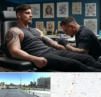 سالن تاتو در بلوار کلاهدوز مشهد 